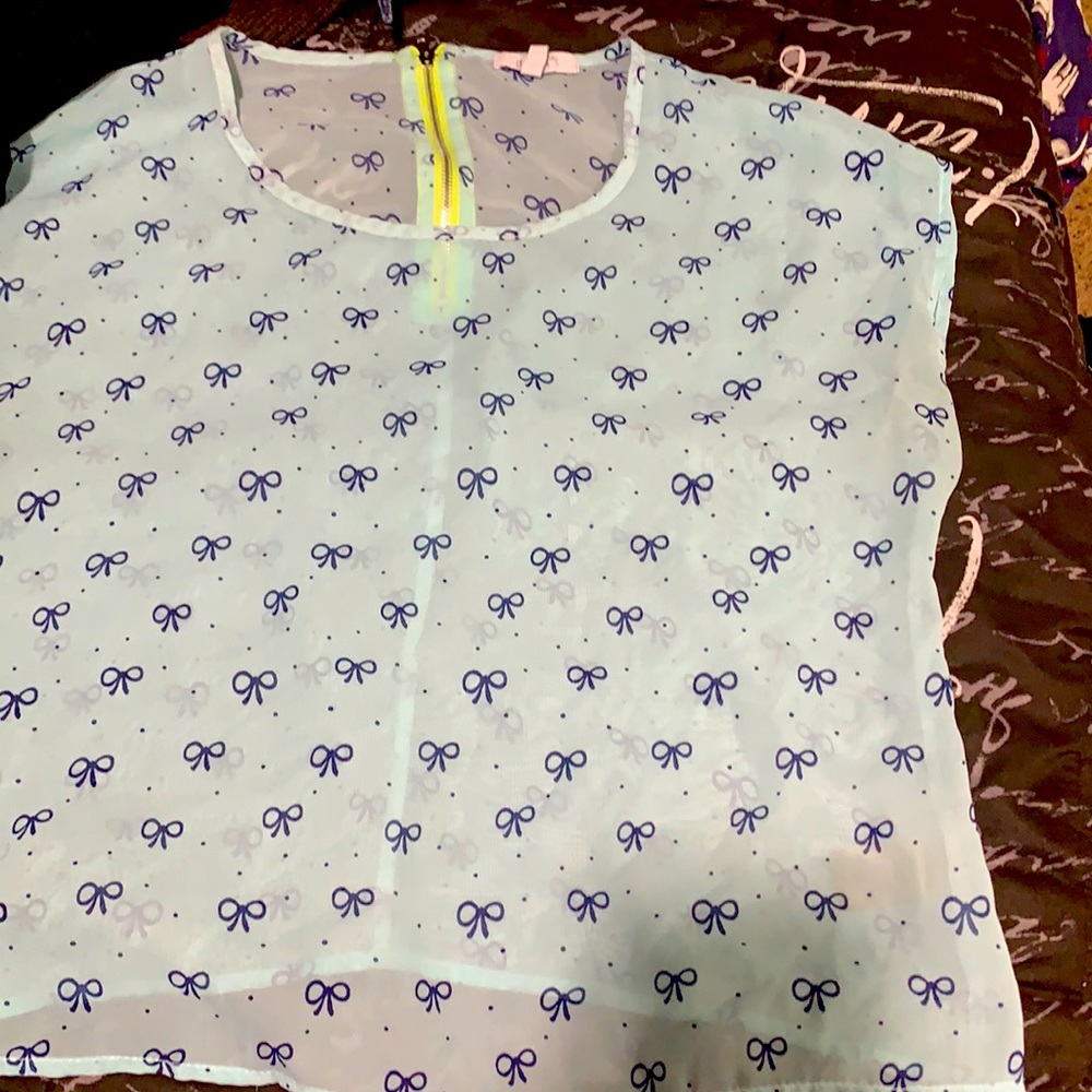 See-through, never worn